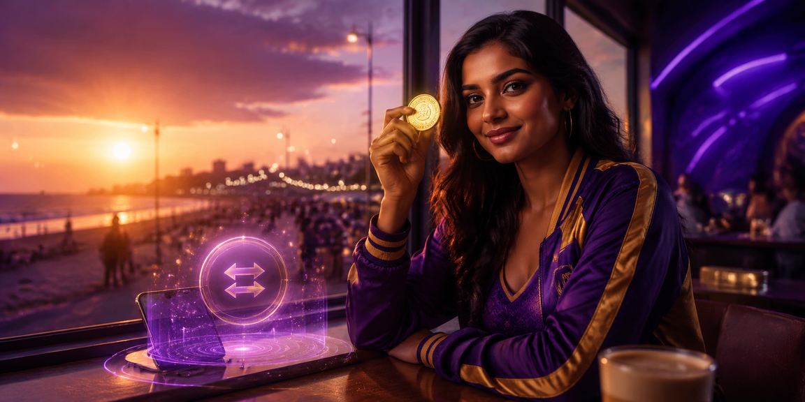Live casino dealer engaging with players in India